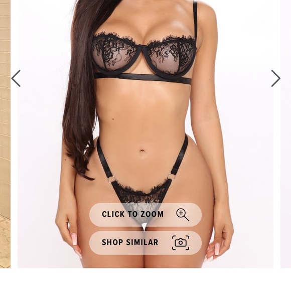 A lace bra and Pantie set - Picture 3 of 3